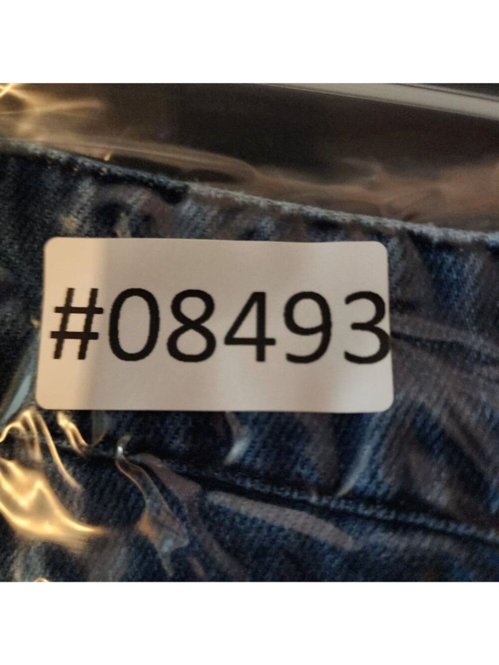 H&M Skirt Womens 8 Blue Cotton Denim Button Jean Mini - Picture 8 of 8